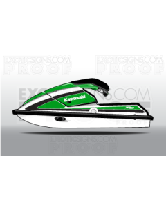 Kawasaki 650 SX Graphic Kit - EK0010K650
