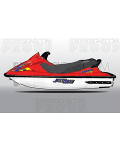 Kawasaki Jet Ski - Generation 2 STS 900, STX 900, STX 1100 - EK0002STS