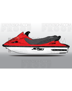 Kawasaki Jet Ski Generation 2 - STS 900, STX 900, STX 1100 - EK0003STS