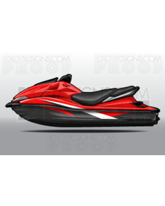 Kawasaki Jet Ski Ultra 250/260 Graphic Kit - EK0004U2