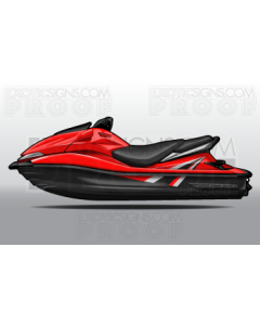 Kawasaki Jet Ski Ultra 250/260 Graphic Kit - EK0006U2