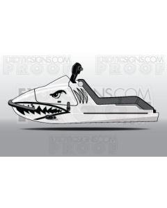 Kawasaki Jet Ski X2 Generation1 Graphic Kit - EK0009X2G1