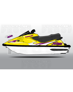 Kawasaki Jet Ski ZXi Graphic Kit - EK0002ZXi