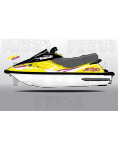 Kawasaki Jet Ski ZXi Graphic Kit - EK0003ZXi