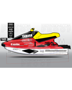 Yamaha Blaster Generation 1 Graphic Kit - EY0009BL