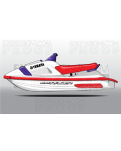Yamaha 1994 to 1997 - Raider - Graphic Kit EY0001YWR