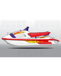 Yamaha 1994 to 1997 - Raider - Graphic Kit EY0003YWR