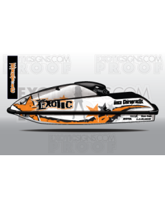 Yamaha Freestyle - SuperJet - Graphic Kit EY0007FSJ