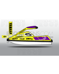 Yamaha  - SuperJet - Gen 1 - Square Nose - Graphic Kit EY0001OSJ