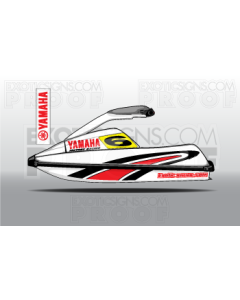 Yamaha  - SuperJet - Gen 1 - Square Nose - Graphic Kit EY0003OSJ