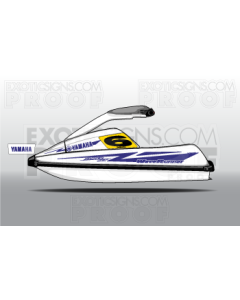 Yamaha  - SuperJet - Gen 1 - Square Nose - Graphic Kit EY0006OSJ