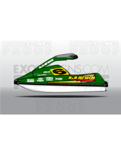 Yamaha  - SuperJet - Gen 1 - Square Nose - Graphic Kit EY0008OSJ
