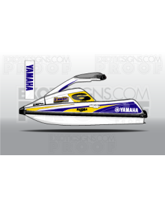 Yamaha  - SuperJet - Gen 1 - Square Nose - Graphic Kit EY0011OSJ