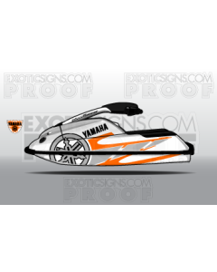 Yamaha - SuperJet - Gen 2 - Round Nose - Graphic Kit - EY0008SUP