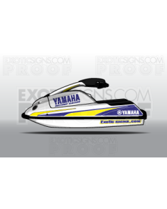 Yamaha - SuperJet - Gen 2 - Round Nose - Graphic Kit - EY0010SUP