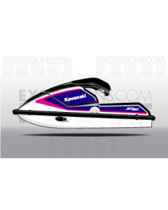 Kawasaki 650 SX Graphic Kit - EK0004K650 