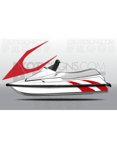 Yamaha VXR  1991-1995 Graphic Kit - EY0001VXR