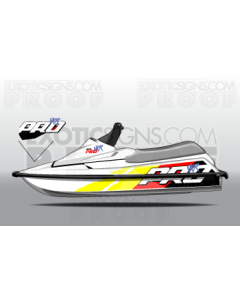 Yamaha VXR  1991-1995 Graphic Kit - EY0004VXR