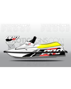 Yamaha VXR  1991-1995 Graphic Kit - EY0005VXR