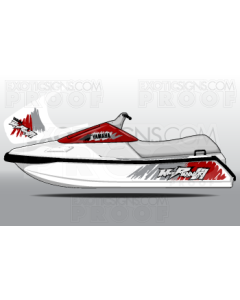 Yamaha Wave Runner III - Graphic Kit - EY0002WR3