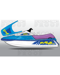 Yamaha Wave Runner III - Graphic Kit - EY0008WR3