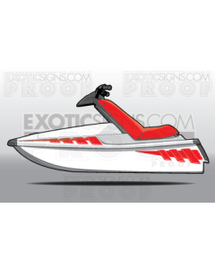 YAMAHA WAVE JAMMER - GRAPHIC KIT - EY0005WJ