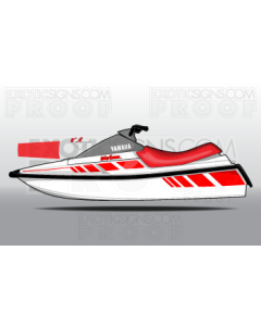 YAMAHA WAVE RUNNER - GRAPHIC KIT - EY0001WR