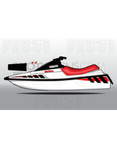 YAMAHA WAVE RUNNER - GRAPHIC KIT - EY0003WR