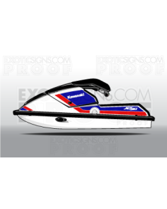 Kawasaki 650 SX Graphic Kit - EK0011K650 