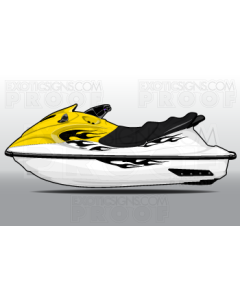 Yamaha XLT - Graphic Kit - EY0004XLT