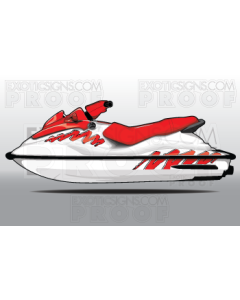 SeaDoo GSX/GS/GSI - 1996 to 2001 - Graphic Kit ES0006GSX