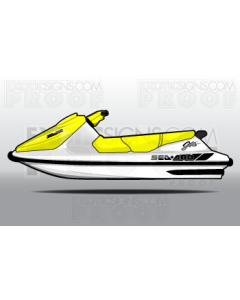 SeaDoo GT/GTI/GTS/GTX - Generation 1 - 1990 to 2001 - Graphic Kit ES0001GTIG1