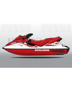 SeaDoo GT/GTI/GTX Generation 2 - 1996 to 2002 - Graphic Kit - ES0005SGT