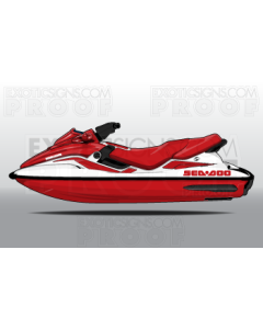 SeaDoo GT/GTI/GTX Generation 2 - 1996 to 2002 - Graphic Kit - ES0019SGT