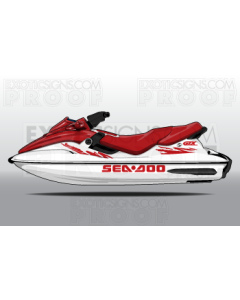 SeaDoo GT/GTI/GTX Generation 2 - 1996 to 2002 - Graphic Kit - ES0020SGT