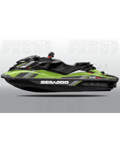 SeaDoo GTR-X - Graphic Kit - ES0001GTRX