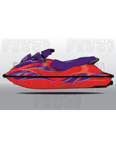 SeaDoo GSX/GS/GSI - 1996 to 2001 - Graphic Kit ES0008GSX