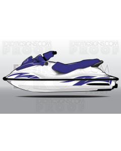 SeaDoo GSX/GS/GSI - 1996 to 2001 - Graphic Kit ES0009GSX