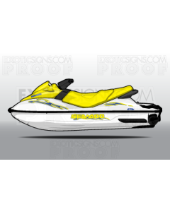 SEADOO GTI GENERATION 3 - 2001 TO 2005 - GRAPHIC KIT - ES0008GT01