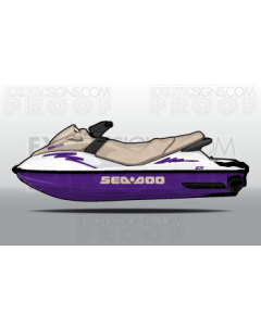 SEADOO GTI GENERATION 3 - 2001 TO 2005 - GRAPHIC KIT - ES0010GT01