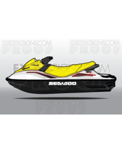 SEADOO GTI GENERATION 3 - 2001 TO 2005 - GRAPHIC KIT - ES0013GT01