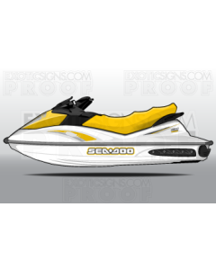 SEADOO GTI/WAKE GENERATION 4 - 2006 TO 2010 - GRAPHIC KIT - ES0001GTIG4