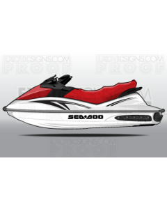 SEADOO GTI/WAKE GENERATION 4 - 2006 TO 2010 - GRAPHIC KIT - ES0003GTIG4