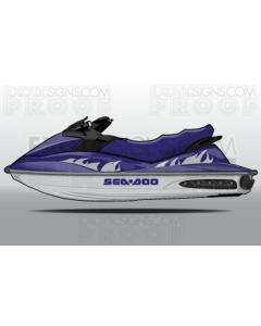 SEADOO GTI/WAKE GENERATION 4 - 2006 TO 2010 - GRAPHIC KIT - ES0006GTIG4