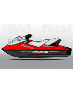 SEADOO GTX/WAKE GENERATION 3 - 2002 TO 2009 - GRAPHIC KIT - ES0004TEC
