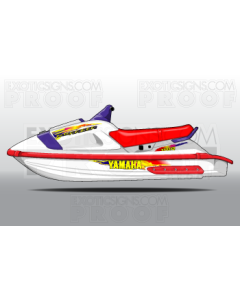 Yamaha 1994 to 1997 - Raider - Graphic Kit EY0002YWR