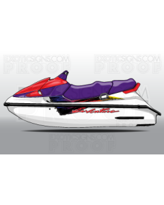 Yamaha Wave Venture - Graphic Kit - EY0007WV