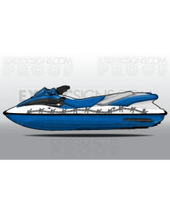 SEADOO LRV - 2000 TO 2003 - GRAPHIC KIT - ES0001LRV