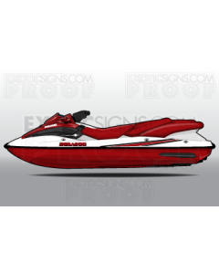 SEADOO LRV - 2000 TO 2003 - GRAPHIC KIT - ES0004LRV