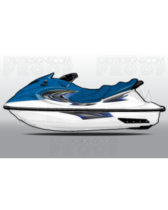 Yamaha XLT - Graphic Kit - EY0008XLT